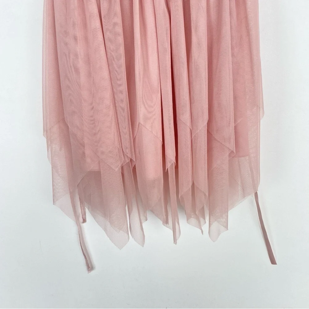 SALE 🛍️ Pink & gold Rare Editions festive formal dress Kids size 5